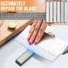 6 PCS Diamond Knife Sharpening Stones, Knife Sharpener Fixed-Angle Kit,