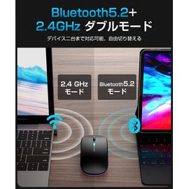 Wireless Mouse, High Precision, High Sensitivity, Built-in Back/Forward Button, DPI Switch, Wireless Mouse, Energy Saving Model, Bluetooth, Small, 800/1200/1600, 5 Buttons, Lightweight, Scroll Wheel,