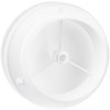 Vent Systems 5" Inch Circular Air Diffuser – Adjustable White