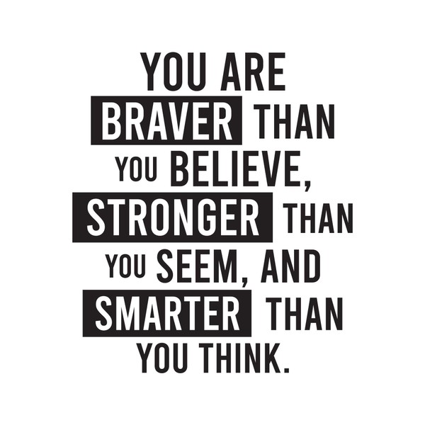 Family Stronger Than You Seem Life Quotes Empowering Wall Decal