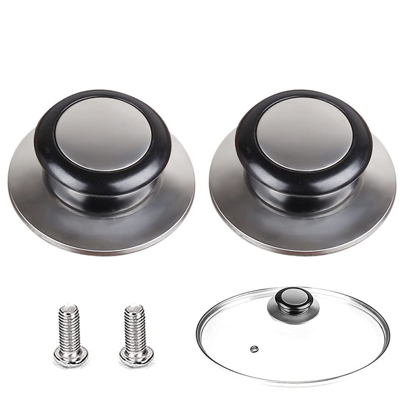Set of 2 Pot Lid Handles, Pot Lid Knobs, Universal