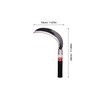 2pcs Manganese Steel Gardening Ergonomic Short Handle Weeding Tool for