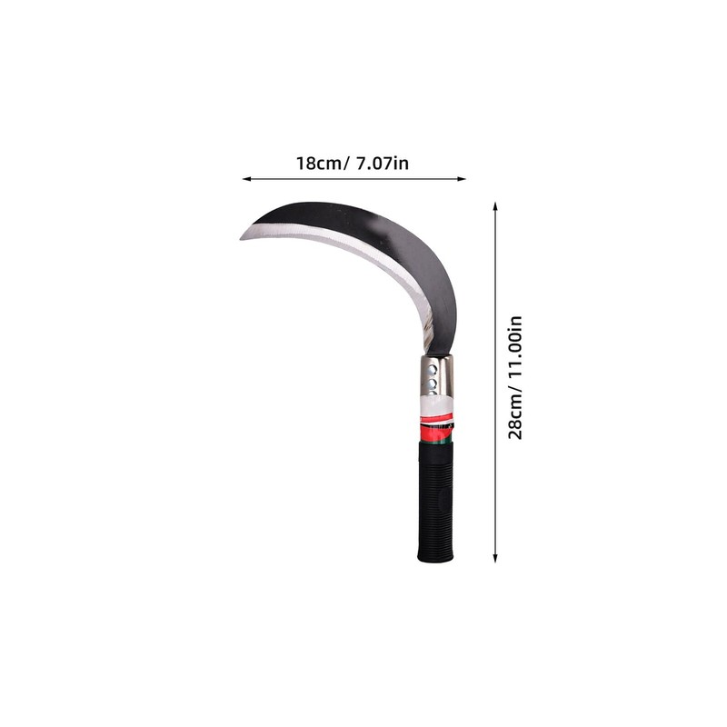 2pcs Manganese Steel Gardening Ergonomic Short Handle Weeding Tool for