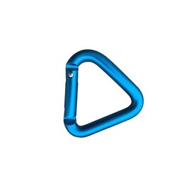 KON Carabiner, Triangle, Stylish, Keychain, Aluminum Alloy, Key Chain, Accessories, Multi-functional Carabiner, Navy, 1 Piece