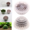 Plastic Aquarium Moss Ball, Aquarium Transparent Landscaping Plants Holder Floating