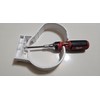 SnapnStrut Handy-Snap 79-93HS White Polypropylene Pipe Hanger - Surface Mount,