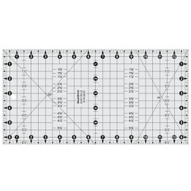 Liquidraw Quilting Template, Rectangle Ruler 6.5" x 13"