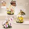 Ideas Flowers & Insect Collection Mini Animals Building Set for