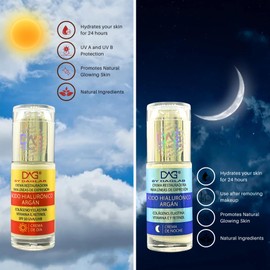 DAG BY DAGLAB Day & Night Cream Combo (2 x 1.3 Fl Oz) - Complete Skincare Set for Expression Lines | Day Cream | Night Cream