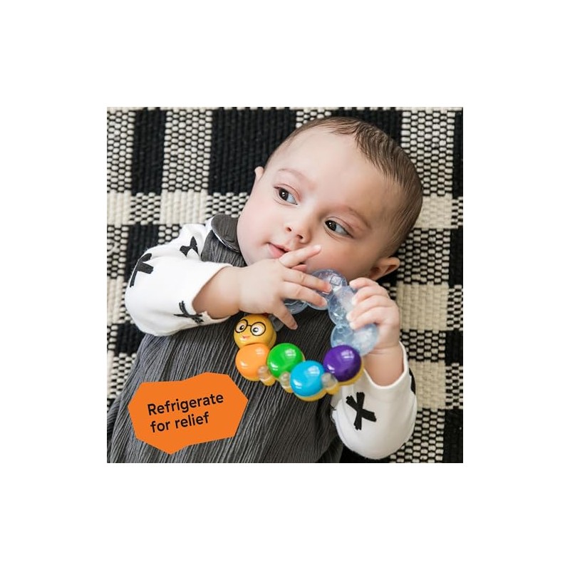 Baby Einstein Juguete Teether-pillar, color Multi, paquete de 1