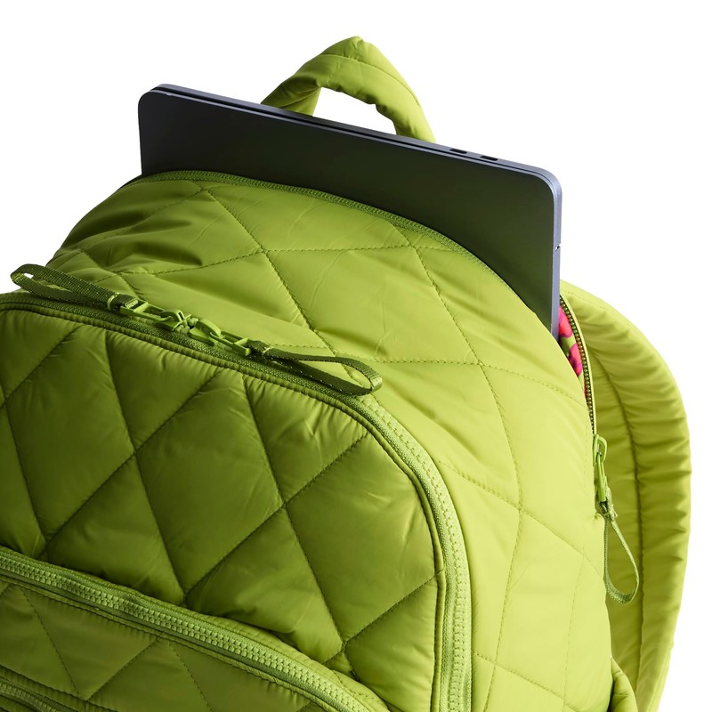 Vera Bradley Featherweight Bancroft Backpack, Spinach Green