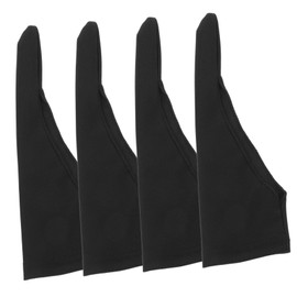 Hohopeti Artists' Essential 4 Thumb Guards Comfortable Breathable Nail Biting Gloves Size L