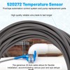 Fuoequl 520272 Water Temperature Sensor with 20ft Cable Replacement Pool/Spa
