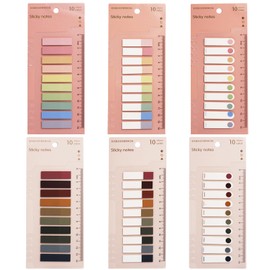 12 Pcs Page Markers Sticky Tabs Book Tabs Index Tabs Flags for File Labeling, Reading Notes & Planning Tags