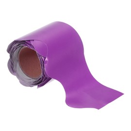 PATIKIL 2.3" x 16.4ft Bulletin Board Border, Scalloped Trim Strips Wall Decor for Locker Classroom Cork Poster Black Board White Chalkboard, Purple