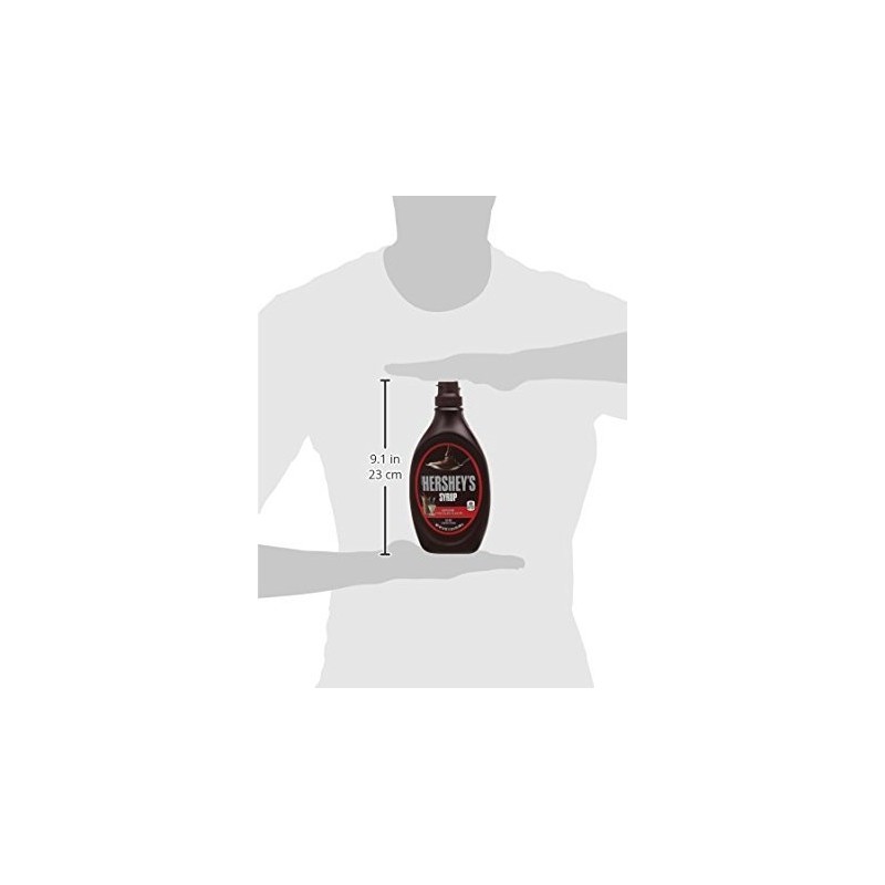 Hershey's Chocolate Syrup, 680g Bottle (Pack of 3)
