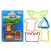 Purim Cookie Cutter Set – Plastic Set – Includes Gragger,