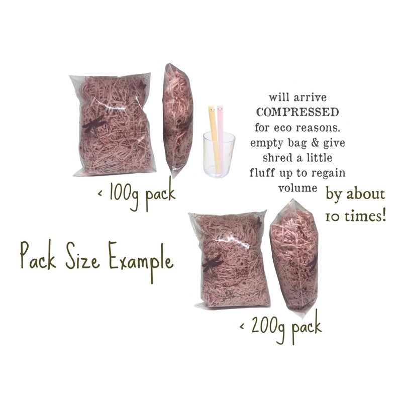 Baby Pink Shredded Tissue Paper Light Pink Shred Hamper Gift