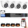 VORGUT 5MP Lite Security Camera System with 500G Hard Drive,
