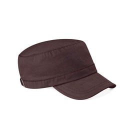 Beechfield Army Cap - Classic Military Style Hat - Black