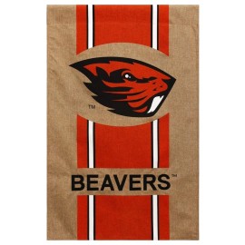 Team Sports America Oregon State University Beavers Premium Double Sided Banner Vertical House...