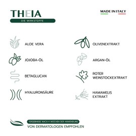 Eye Area Emulsion Gel VOVEES Theia - 30 ml - Hyaluronic - Argan - Aloe Vera - Betaglucano - Jojoba