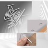 500 Pcs Double Headed Nails, Seamless Baseboard Wire Nails, Double