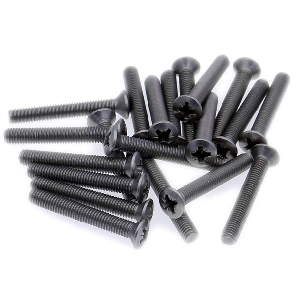 M4 (4mm x 14mm) Pozi Raised Countersunk Machine Screw (Bolt)