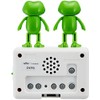 Rhythm 8RDA46RH03 Kero Clock 2 Alarm Clock, Digital Clock, White,