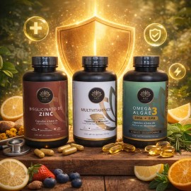 Pack Inmunidad, Energa Y Salud Metablica Hei 3 En 1 Sin Sabor