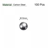 sourcing map 10mm Precision Balls Carbon Steel Solid Bearings Ball
