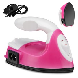 Mini Plancha para Ropa, OUDAR Mini Plancha para Manualidades, Mini Plancha para Cuentas Planchar Plantilla para Manualidades, Sirve para Plachar Beads, Parches, Hama Beads y Cuentas para Plancha.