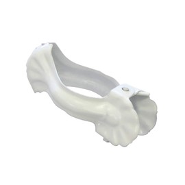 Gardinia Danube clip white, Alloy Steel, Nicht Zutreffend