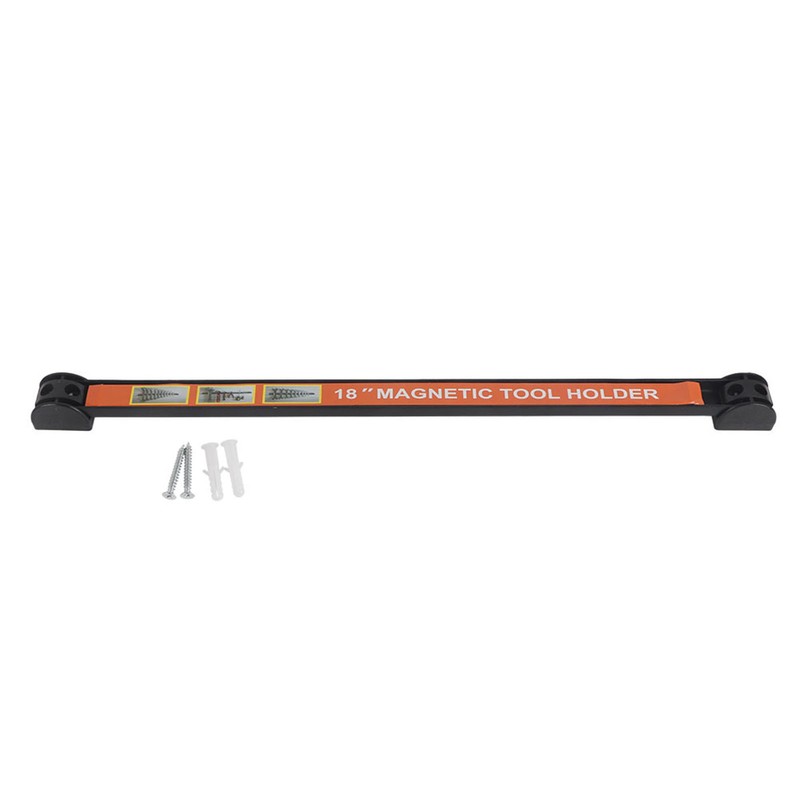 Double-Sided Magnetic Tool Holder Rack Storage Rail Organizer for Hardware