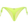 RELLECIGA Women's Tie Side Thong Bikini Bottom Neon Green M-L