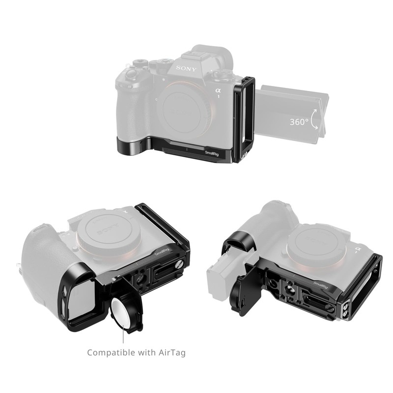 SmallRig 5188 Right Grip L-Plate for Alpha 1 II/Alpha 9