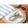 4Pcs Asian Soup Spoon,Chinese Ceramic Soup Spoons,Non-Slip Japanese Soup Spoon,Ramen