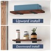 Starunder 12 Pack Floating Shelf Brackets, 10 Inch Heavy Duty