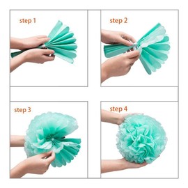 QYCX 26Pcs Hawaiian Party Decorations Hawaiian Paper Fan Pom Pom Tissue Paper Flowers Pineapple Honeycomb Paper Lanterns for Hawaiian Party Supplies Hawaii Luau Summer Tropical Party Decorations