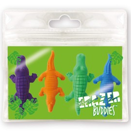 Eraser Buddiez - Alligator from Deluxebase. Rubber Eraser Stationary Set for School. Novelty and Cute Erasers for School and Office Desk Accessories. Great Alligator School Supplies and Party Favors.
