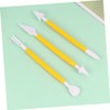 Gadpiparty 3 Sets Clay Sculpting Tools Plastic Pottery Carving Shaping