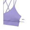 CRZ YOGA Butterluxe V Neck Strappy Sports Bras for Women