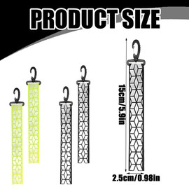 YAPKOLV Pack of 4 reflective pendants, reflector pendants, school bag reflector, running reflectors, reflector children, reflective key chain for school bag, backpack, jogging