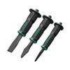Milageto 3 Pieces Rock Chisel Set Brick Chisel with Guard