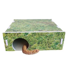 Jinymral Corn Snake Hides, Enclosure Accessories for Reptile Snake, Terrarium Habitat Shelter Decor