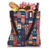 Colorful Patchwork Bohemian Artistic Style Tote Bag