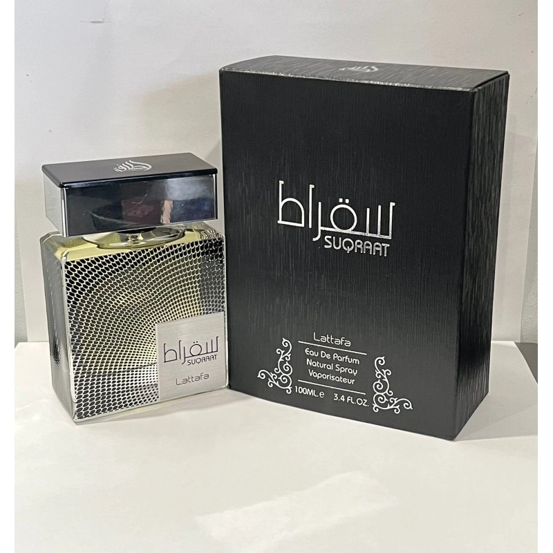 Lattafa Suqraat 3.4oz Edp Spray For Men New In Box