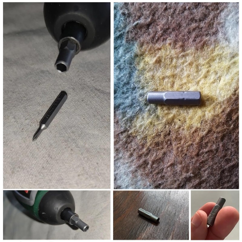 TorSor 3 Pack Screw Driver Bit Adapter Standard 6.35mm 1/4"