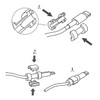 Operitacx 4pcs Charger Protector Saver Cover Wire Hider Cord Keeper