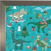 Dinosaur Lap Tray: Childrens Bean Bag Cushioned Laptop Lap Desk,